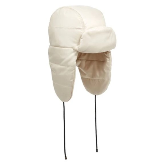 UGG Women\'s Fabric Puffer Trapper Hat